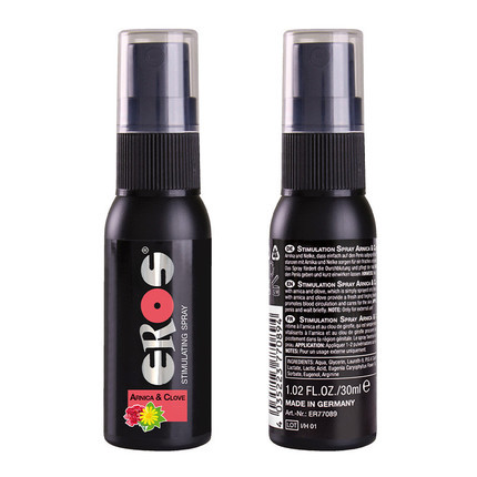 德国原装进口EROS男性助硬延时喷雾30ML 助勃延时强劲助挺长效双重功效 EROS山金车男性刺激长效喷雾