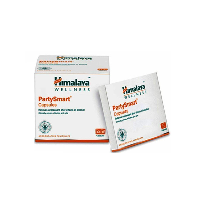 喜马拉雅 Himalaya 解酒胶囊 PartySmart 25粒装 醒酒解酒护肝 可减轻酒精后遗症没有副作用