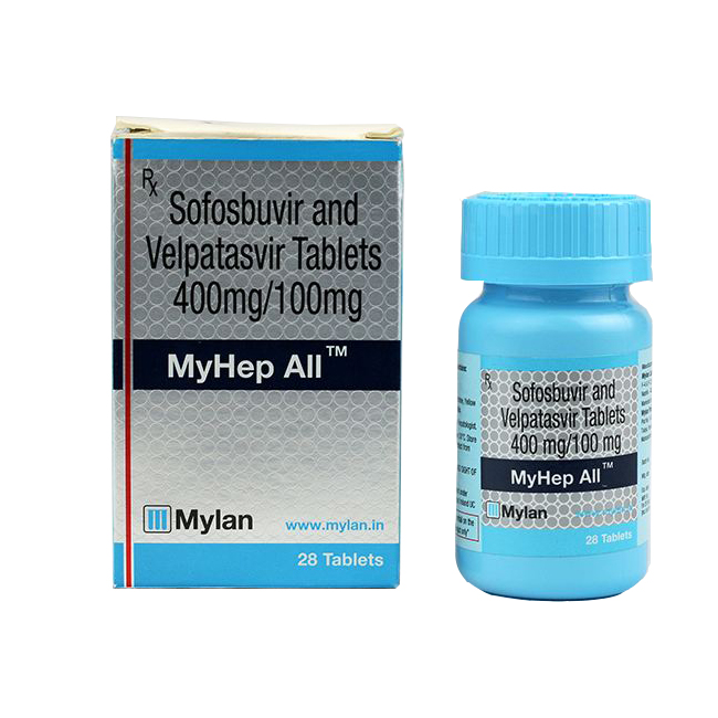 吉三代 Myhep All 丙通沙 28粒装 治疗慢性丙型肝炎 Sofosbuvir velpatasvir 抗病毒药物