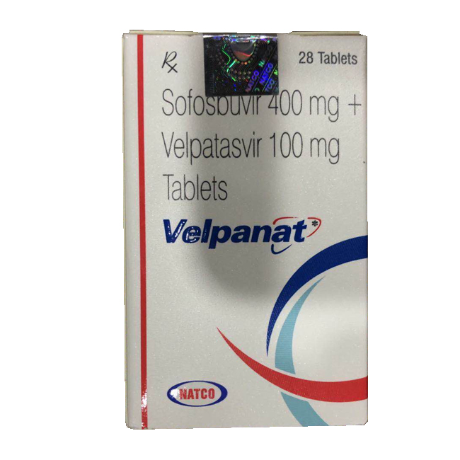 吉三代 Velpanat 丙通沙 Epclusa 28粒装 治疗慢性丙型肝炎 sofosbuvir velpatasvir抗病毒药物