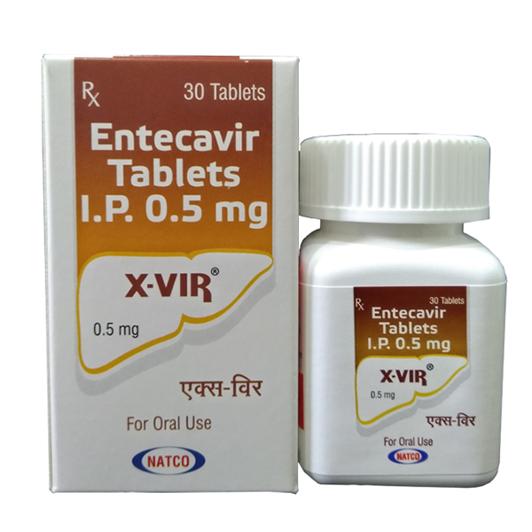 博路定 恩替卡韦 Entecavir 30粒装 治疗慢性乙型肝炎病毒HBV 抗病毒药物