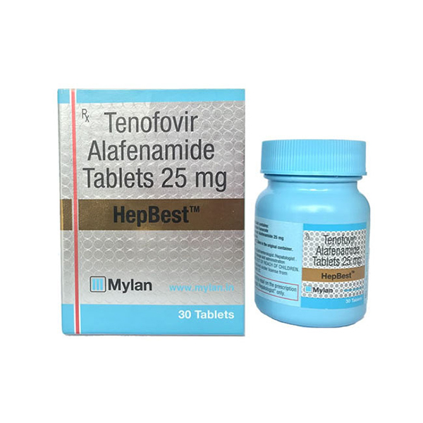 韦立得 TAF 替诺福韦 HepBest 30粒装 治疗代偿性肝病 慢性乙型肝炎 Tenofovir alafenamide
