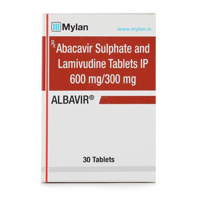 克韦滋 Albavir 阿巴卡韦拉米夫定片 30粒装 人类免疫缺陷病毒HIV感染 Abacavir Lamivudine