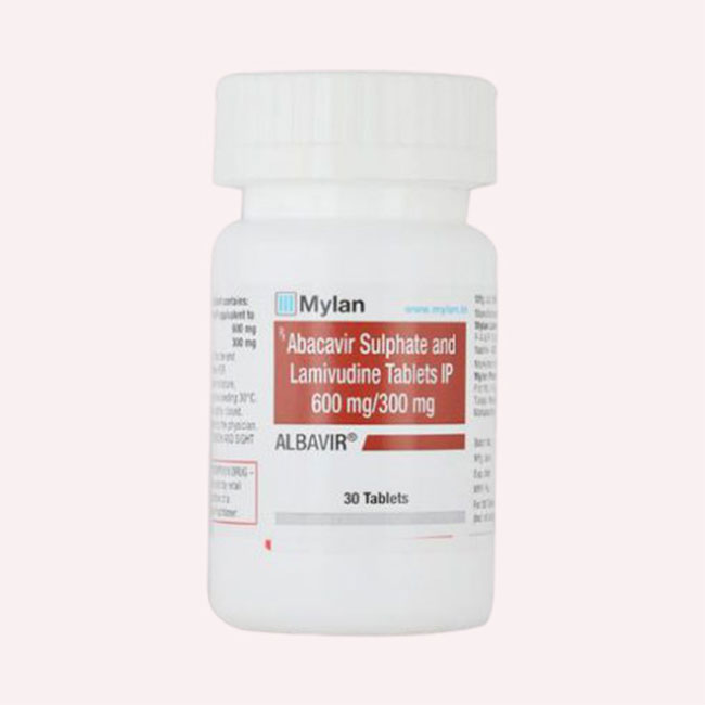 克韦滋 Albavir 阿巴卡韦拉米夫定片 30粒装 人类免疫缺陷病毒HIV感染 Abacavir Lamivudine