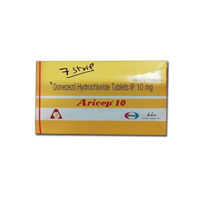 阿瑞斯 Aricep 多奈哌齐 Donepezil 100粒装 治疗阿尔茨海默氏病 轻度中度痴呆症 改善记忆力意识