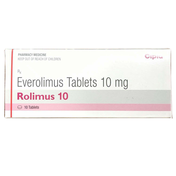 依维莫司 Rolimus 飞尼妥 Everolimus 10粒装 乳腺癌肾癌脑瘤 干扰癌细胞的生长减缓体内扩散