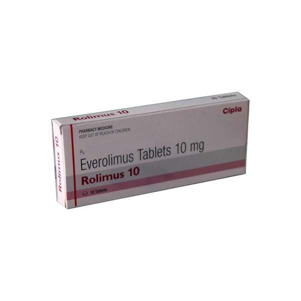 依维莫司 Rolimus 飞尼妥 Everolimus 10粒装 乳腺癌肾癌脑瘤 干扰癌细胞的生长减缓体内扩散