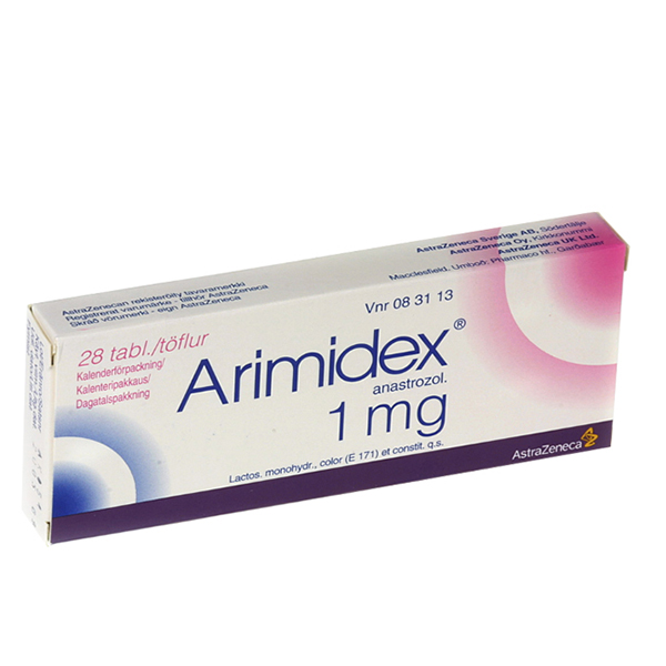 阿那曲唑 Arimidex 瑞宁得 Anastrozole 28粒装 治疗绝经后妇女乳腺癌 降低雌激素水平