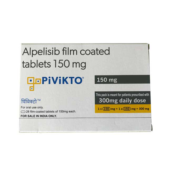 阿博利布 Pivikto alpelisib 28粒装 治疗晚期乳腺癌 用于HR阳性HER2阴性乳腺癌男性绝经女性