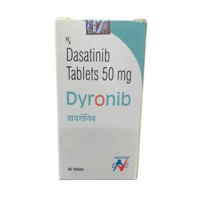 达沙替尼 Dyronib 施达赛 Dasatinib 60粒装 治疗慢性髓细胞性白血病 淋巴细胞性白血病 晚期前列腺癌
