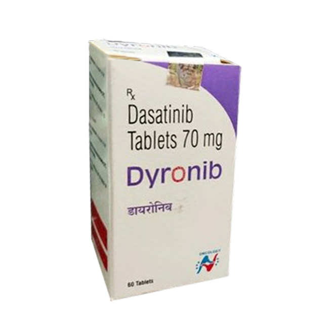 达沙替尼 Dyronib 施达赛 Dasatinib 60粒装 治疗慢性髓细胞性白血病 淋巴细胞性白血病 晚期前列腺癌