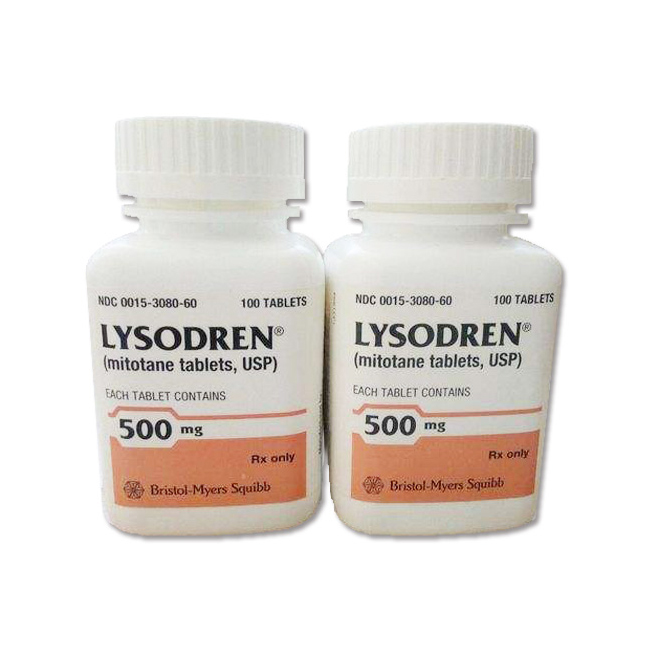 Lysodren 米托坦 Mitotane 100粒装 治疗肾上腺癌抗肿瘤剂肾癌