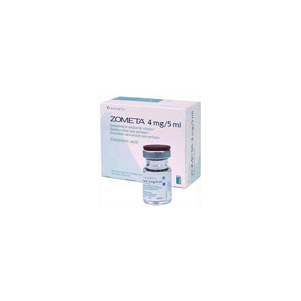 唑来膦酸 Zometa 密固达 4mg*5ml 治疗恶性高钙血症 多发性骨髓瘤 扩散骨髓癌 