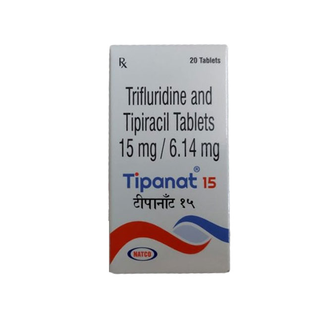 Tipanat 曲氟尿苷替匹嘧啶 Lonsurf 15mg/20mg 治疗结肠癌直肠癌大肠癌胃癌